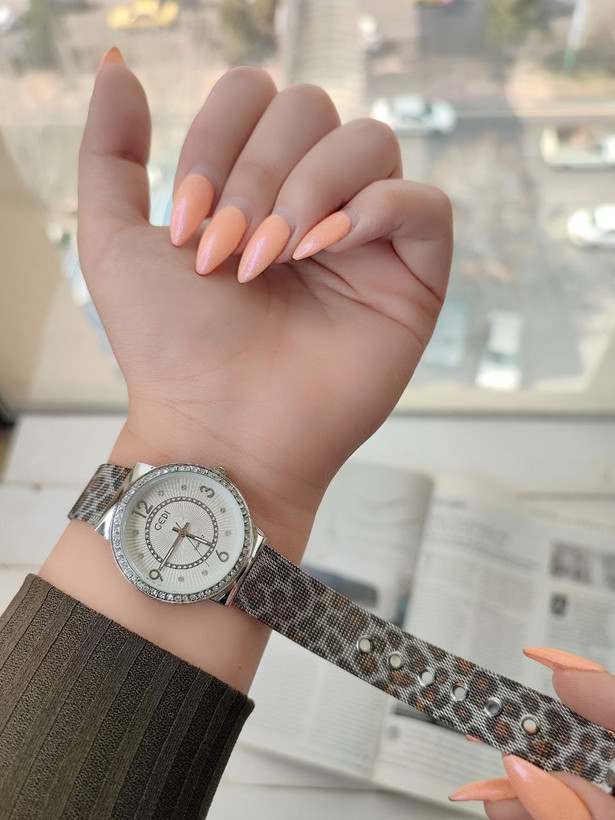 ساعت زنانه بند پلنگی