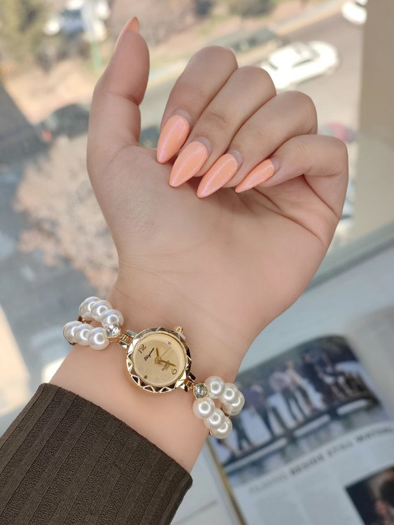 ساعت زنانه مرواریدی