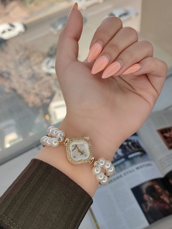 ساعت زنانه مرواریدی