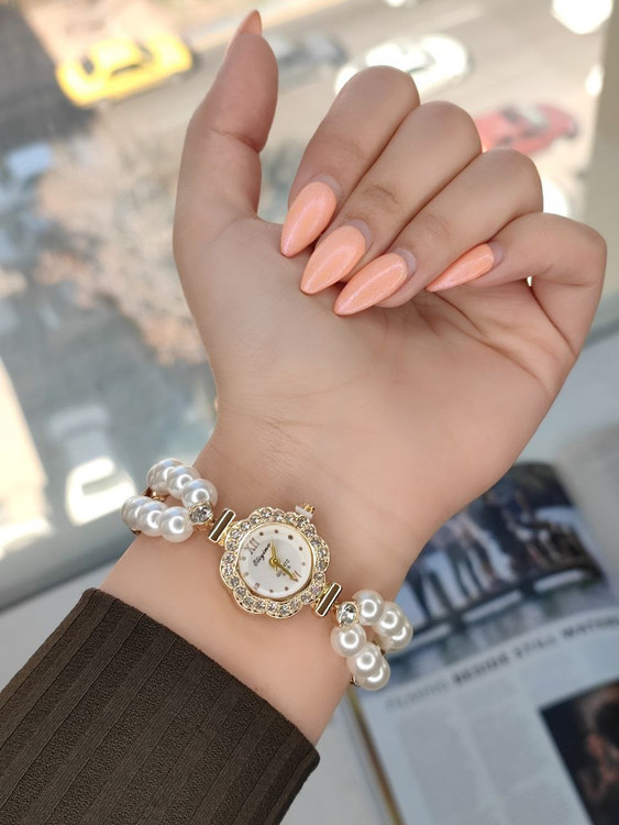 ساعت زنانه مرواریدی