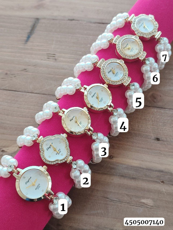 ساعت زنانه مرواریدی