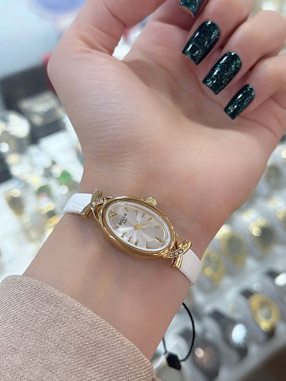 ساعت دخترانه بند چرم