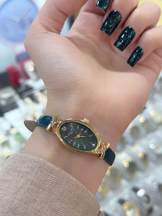 ساعت دخترانه بند چرم