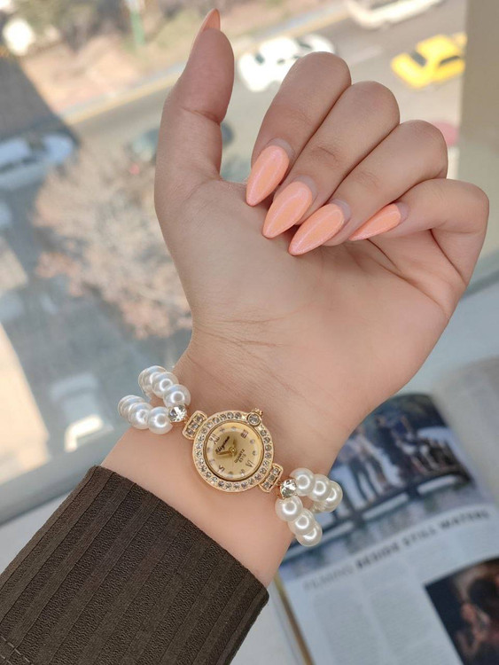 ساعت زنانه مرواریدی