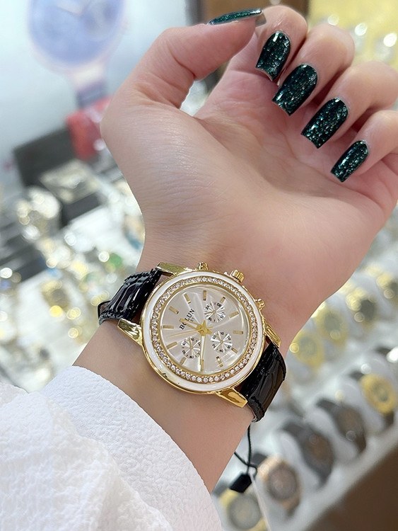 ساعت دخترانه بند چرم