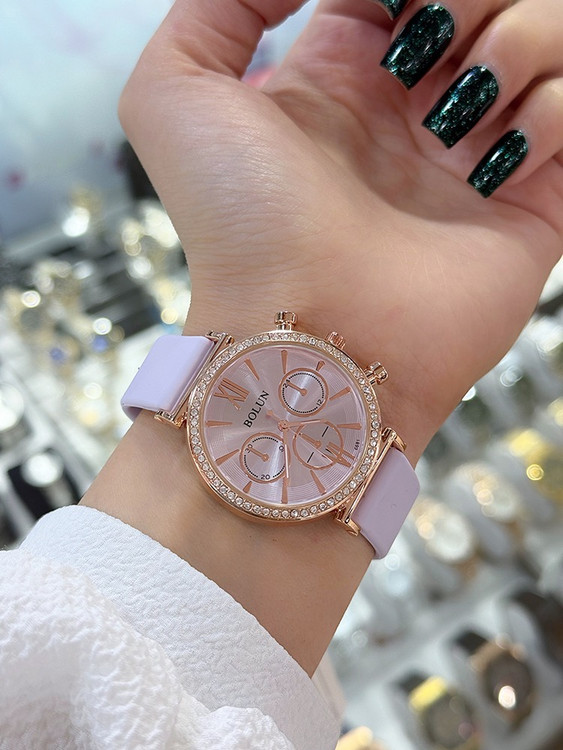 ساعت دخترانه بند چرم