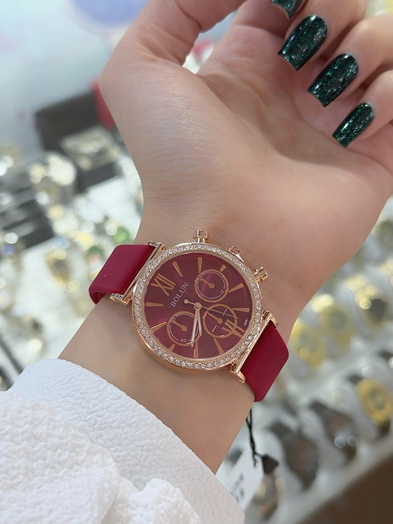 ساعت دخترانه بند چرم