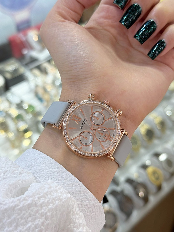 ساعت دخترانه بند چرم