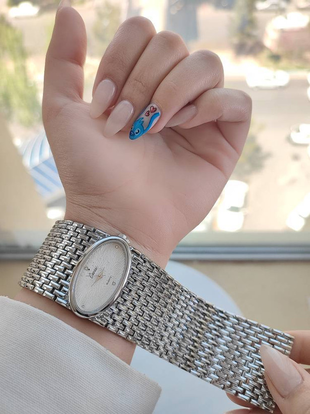 ساعت زنانه صفحه بیضی