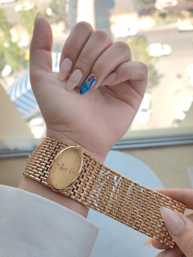 ساعت زنانه صفحه بیضی