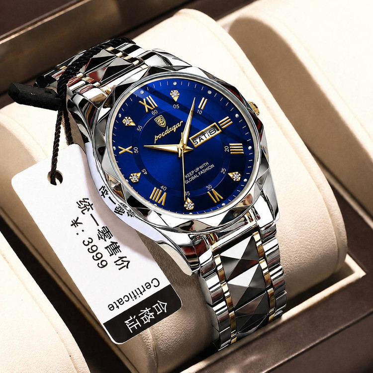 ست ساعت مچی Poedagar مدل Luxury صفحه شبنما