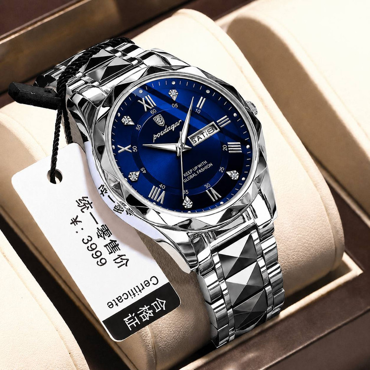 ست ساعت مچی Poedagar مدل Luxury صفحه شبنما