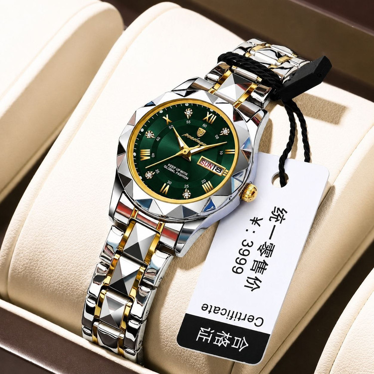 ست ساعت مچی Poedagar مدل Luxury صفحه شبنما