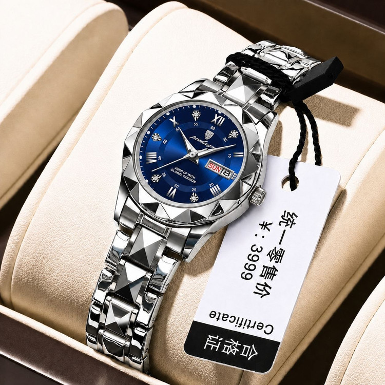 ست ساعت مچی Poedagar مدل Luxury صفحه شبنما