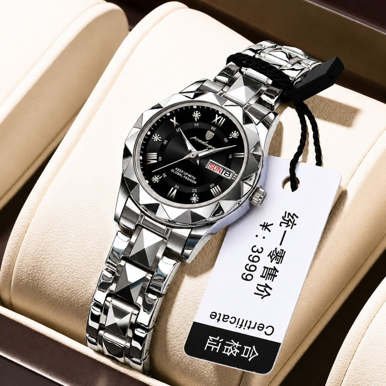 ست ساعت مچی Poedagar مدل Luxury صفحه شبنما