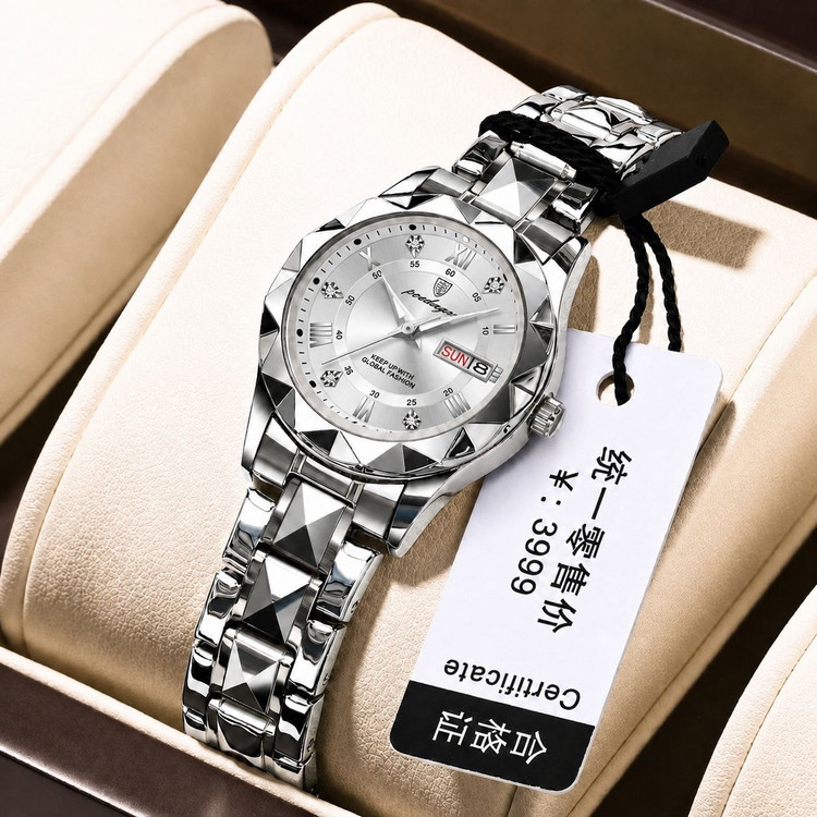 ست ساعت مچی Poedagar مدل Luxury صفحه شبنما