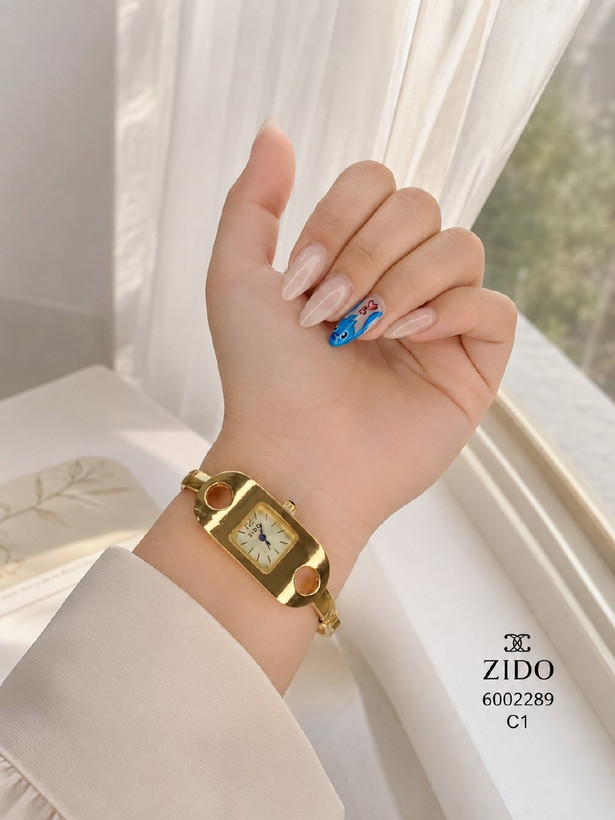 النگویی زنانه، ساعت مچی دستبندی زنانه، ساعت ZIDO زنانه، خرید ساعت النگویی زیدو
