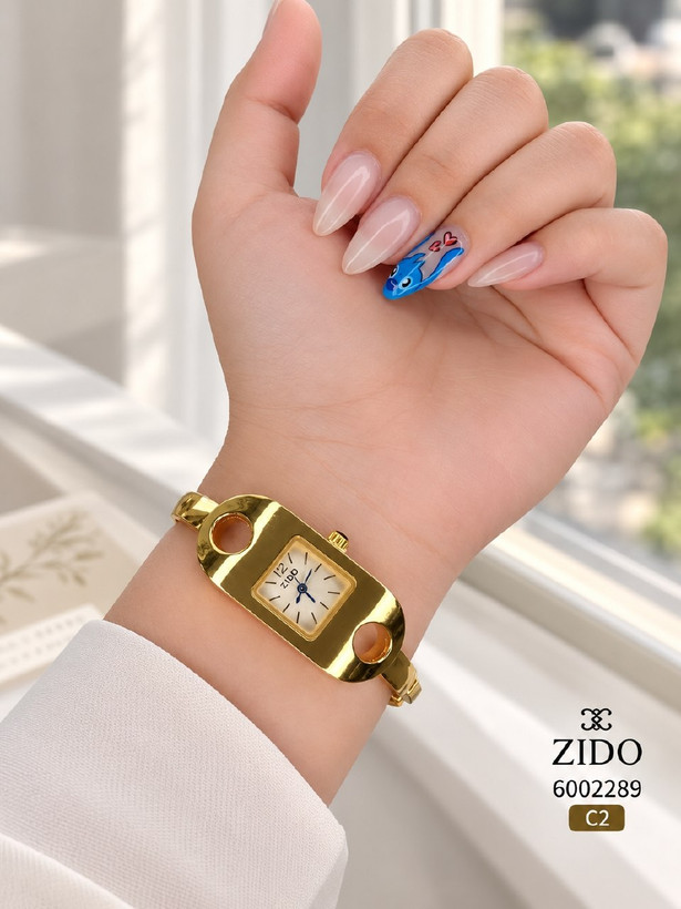 النگویی زنانه، ساعت مچی دستبندی زنانه، ساعت ZIDO زنانه، خرید ساعت النگویی زیدو