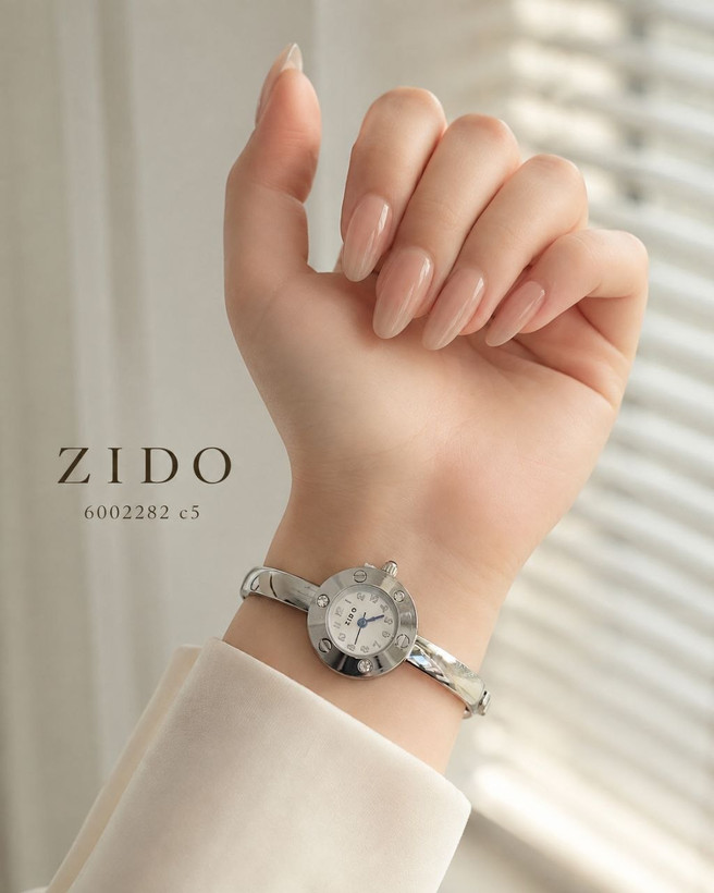 النگویی زنانه، ساعت مچی دستبندی زنانه، ساعت ZIDO زنانه، خرید ساعت النگویی زیدو