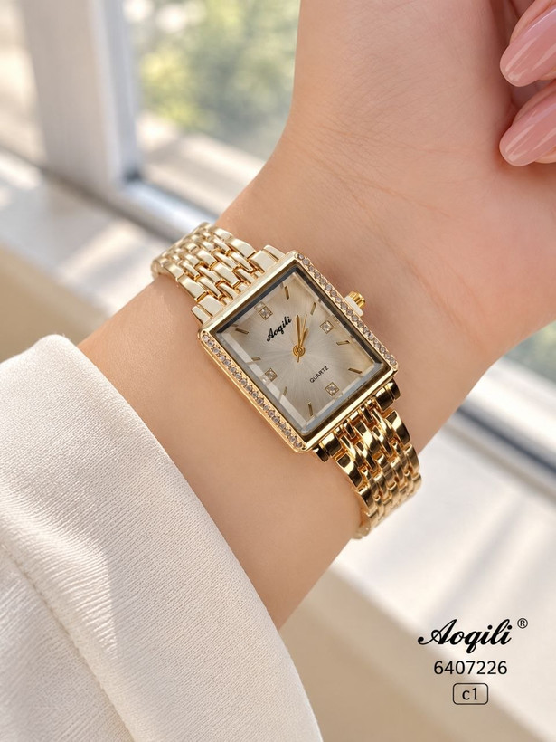ساعت زنانه Aoqili 6407226 بند استیل