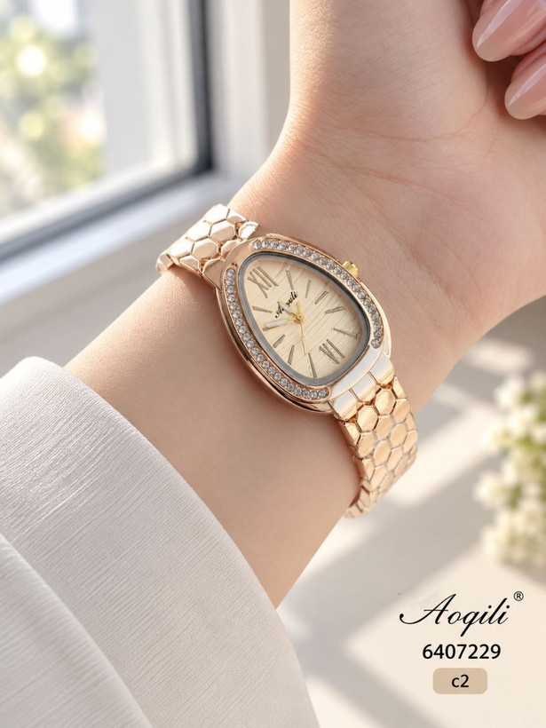 ساعت مچی زنانه Aoqili مدل Serpenti 6407229