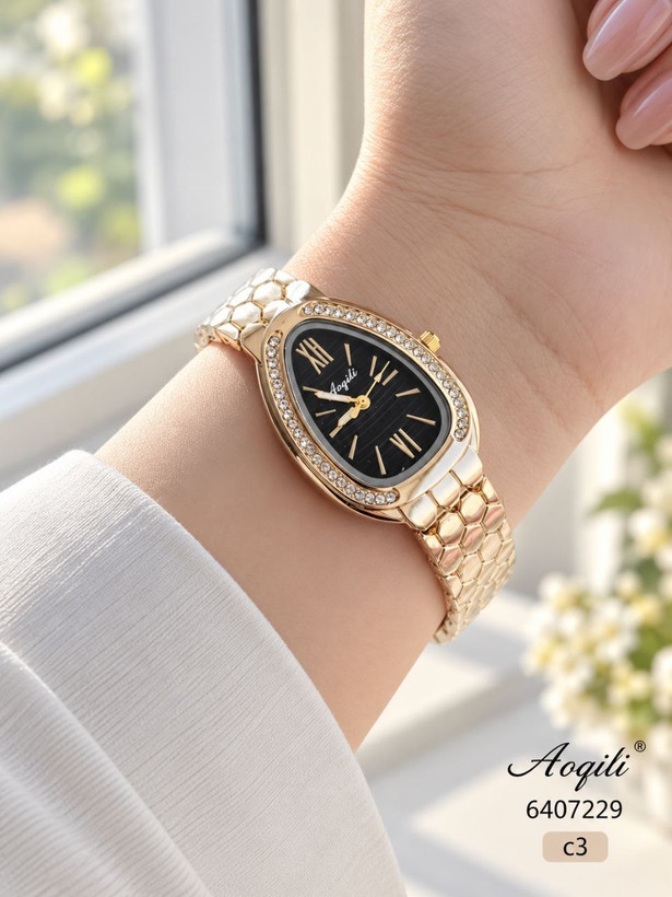 ساعت مچی زنانه Aoqili مدل Serpenti 6407229