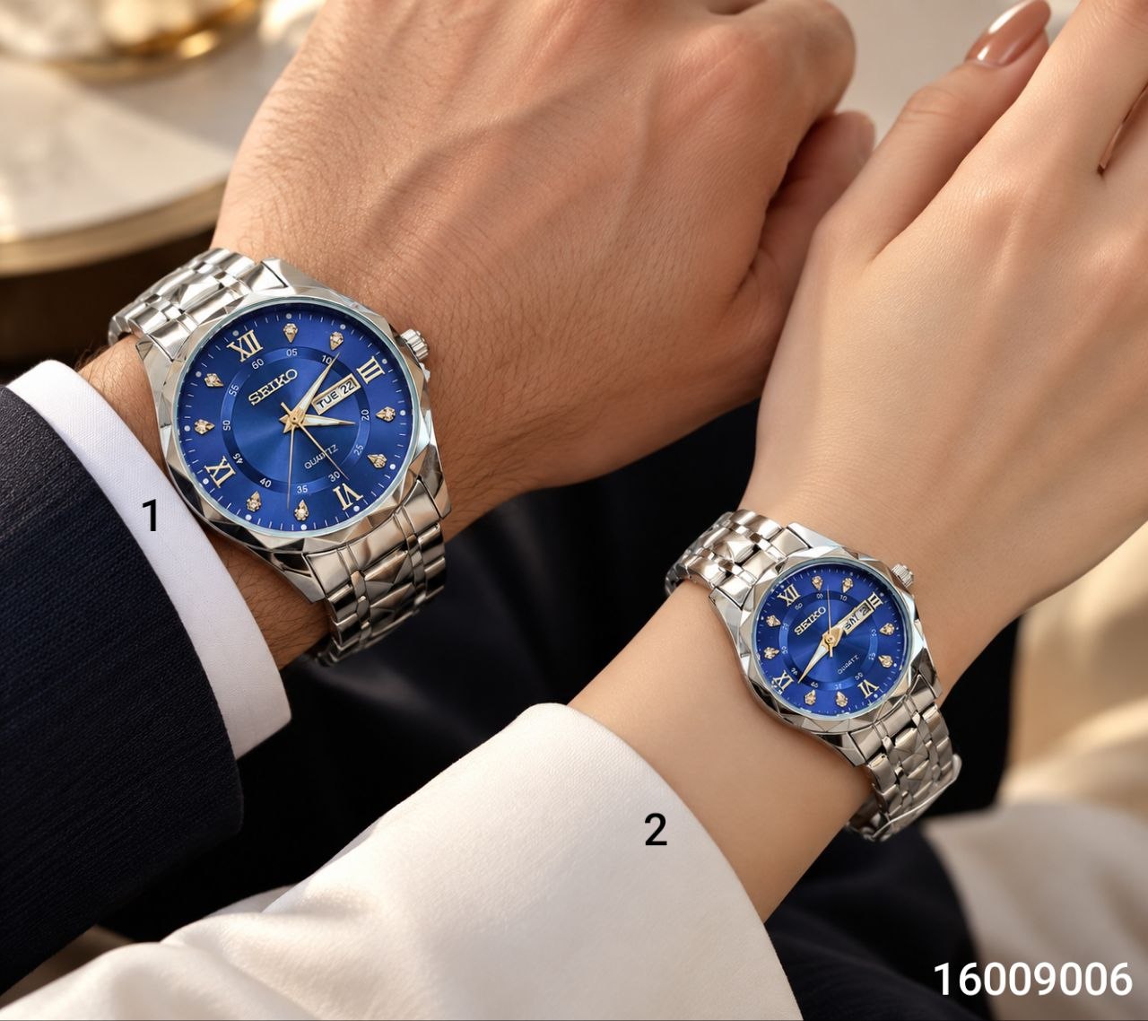 ساعت فلزی مارک سیکو 16009006  طراحی کلاسیک